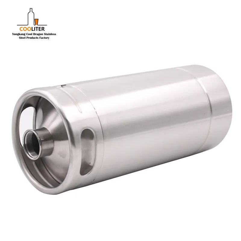 High Quality 2l/4l/5l/10l Stainless Steel Co2 Beer Kegs 64oz,Mini Keg Growler