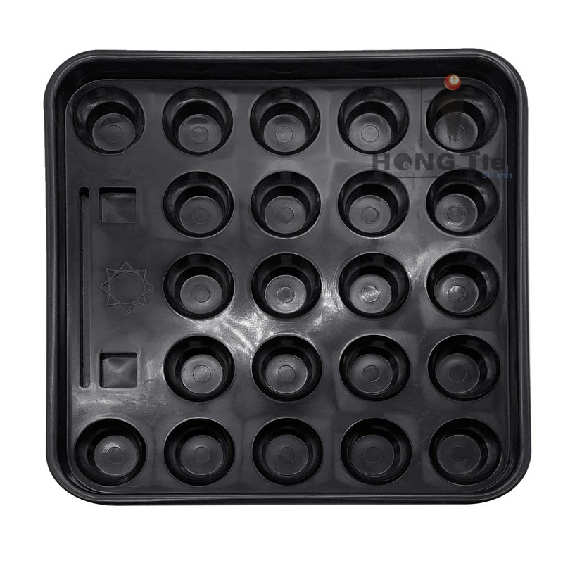Hongjie Billiards factory supply Plastic 16 ball tray pool snooker billiard accessories