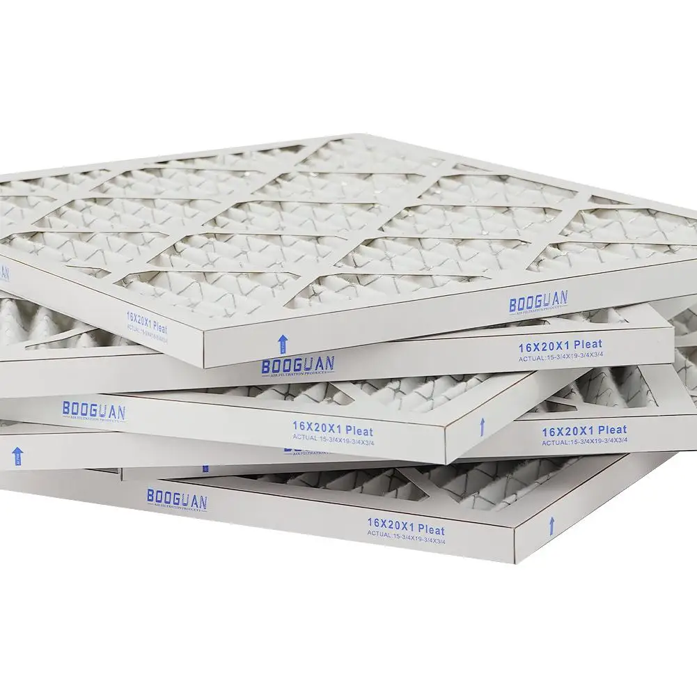 Factory Merv 8 efficient rated panel Furnace HVAC Air Filter Pleat Filter