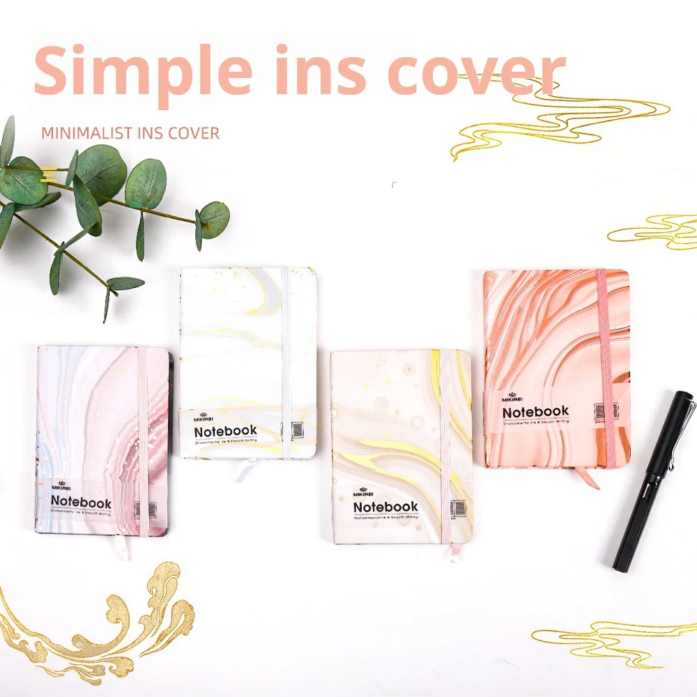 Simple Elastic Band Hard Faced Notebook A5 Student Notebook Business Office Notebook
