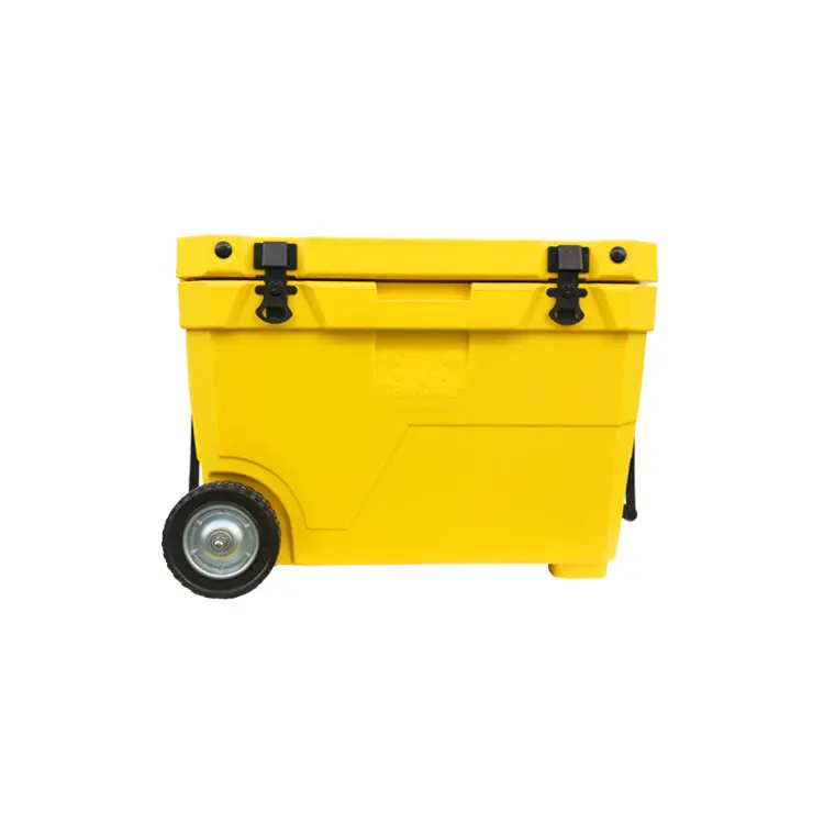 80L Vacuum Stocking Tool Box Ice Chest Cooler Wheels For Medicine Storage