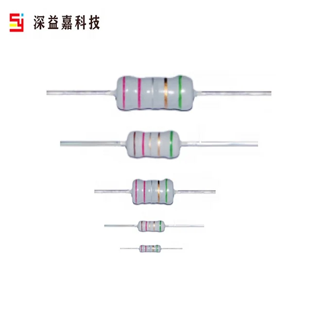 Wirewound Fuse Resistors Knp series 1w 2w Wire Wound Power Resistor Direct Sale High Quality
