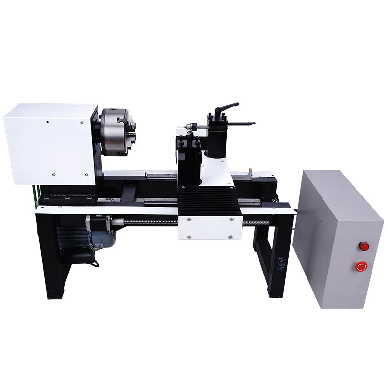 A10 Double-tool Two-axis CNC Lathe for Woodworking