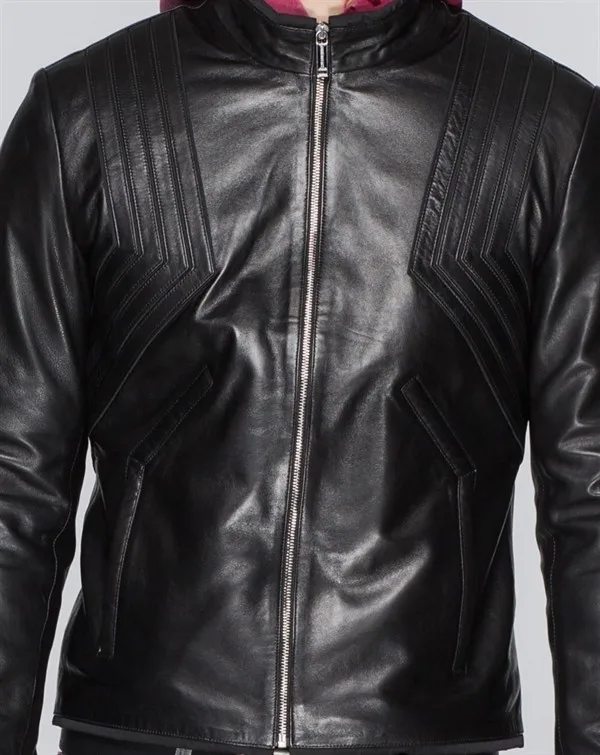 Мужская куртка из натуральной кожи наппа