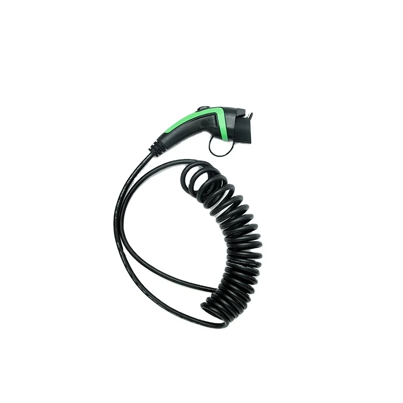 LangchiType1 AC Штепсель для зарядки 32A 250V Регулируемый Автомобильное зарядное устройство Evse быстрая зарядная станция кабель EV зарядное устройство SAE Wallbox штепсельной вилки