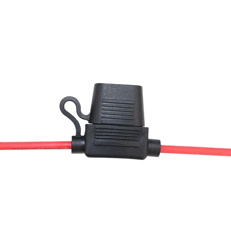 12 AWG Gauge Copper Wire Waterproof Automotive Inline Fuse Holder (1600337774636)