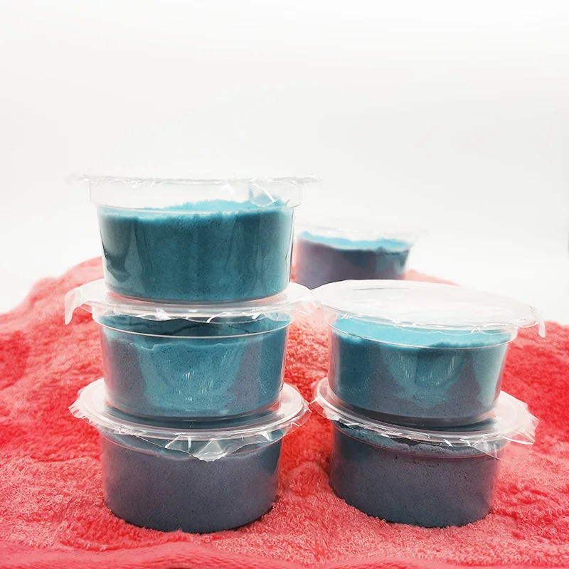 
2020 New eco-friendly cotton magic space sand with colored play sand for kids Magic Stretchy Play Sand 