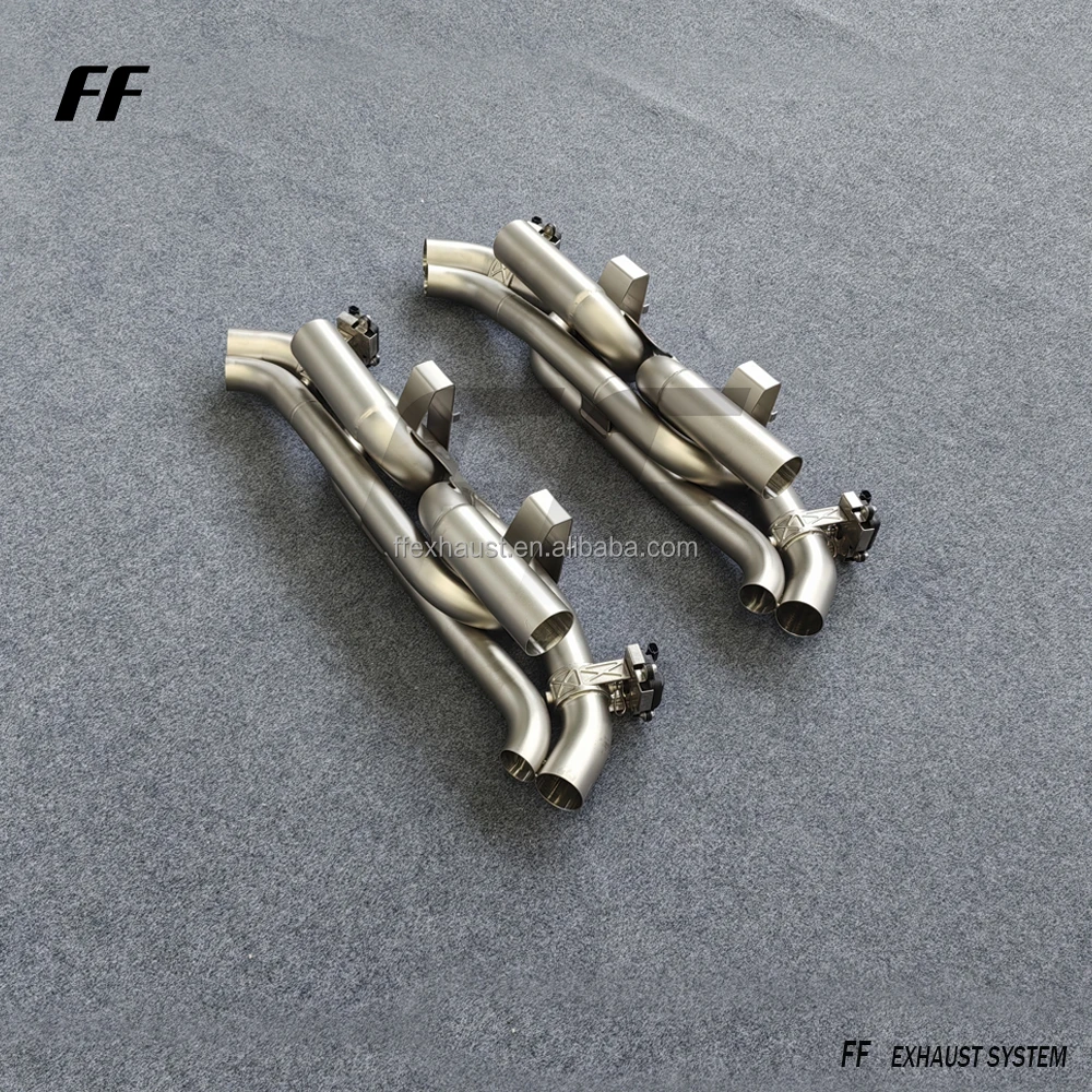 Stainless Steel Exhaust For Porsche 911 992 3.0T Carrera 4S Exhaust Valve Control Exhaust System