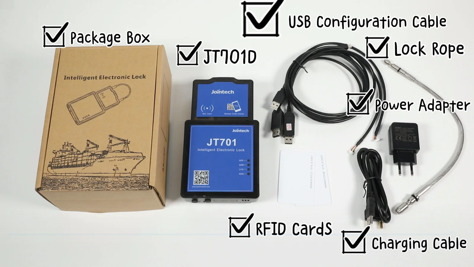 JT701 GPS Container Lock Tracker Jointech Asset Tracking Device Container Tracker GPS Lock