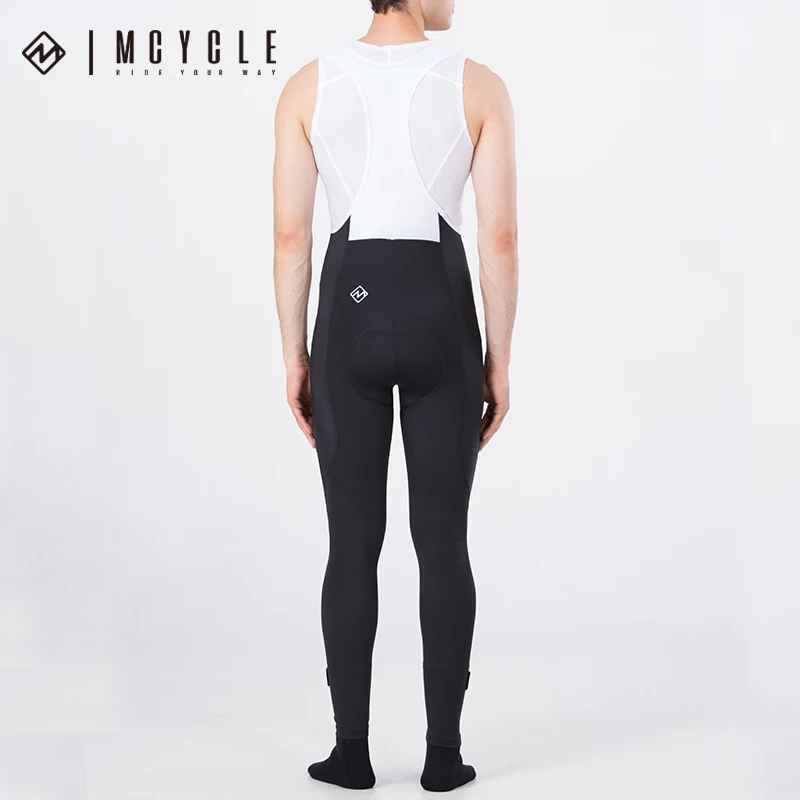 Mcycle Custom Bicycle Long Bib Tights Breathable Bike Pants Compression Men Cycling Bib Pants For Comfortable Riding Short