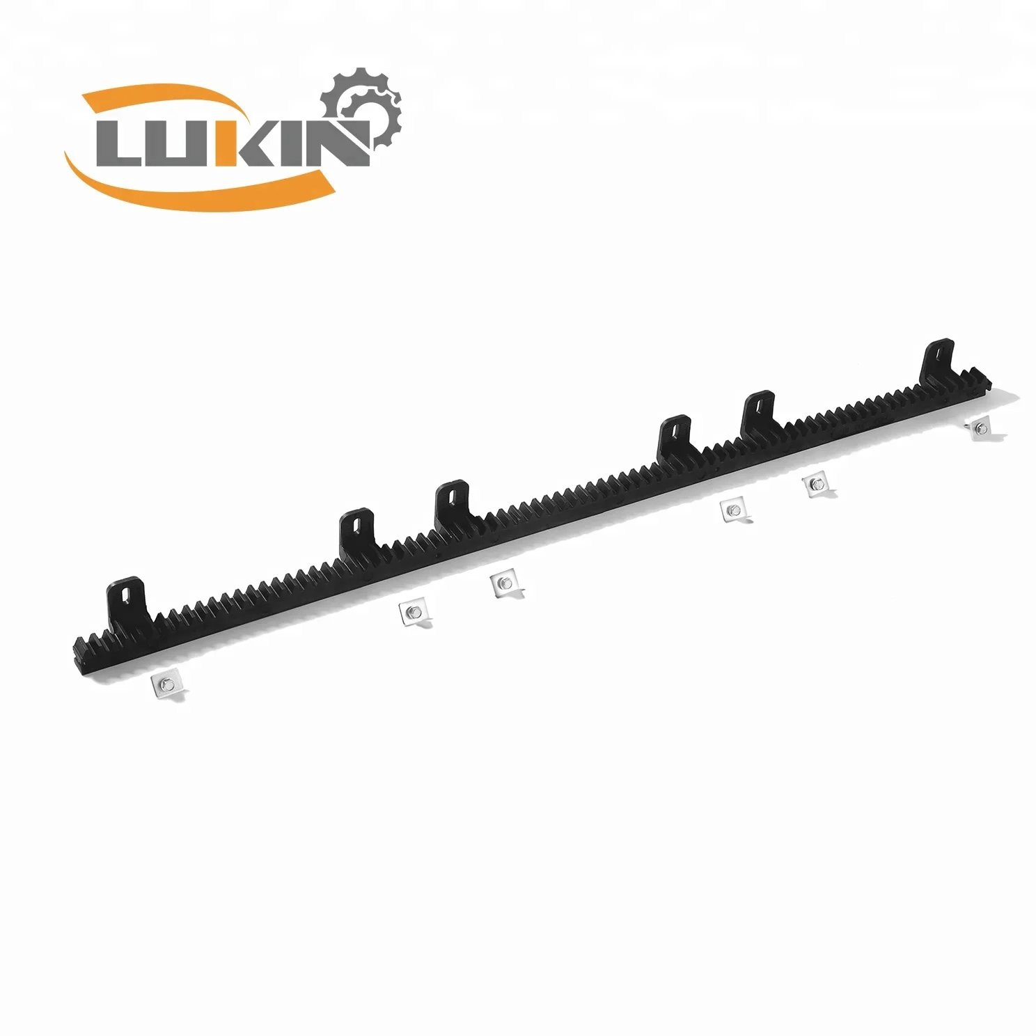 Custom machined Sliding gate Nylon gear rack durable plastic gear rack for Custom color