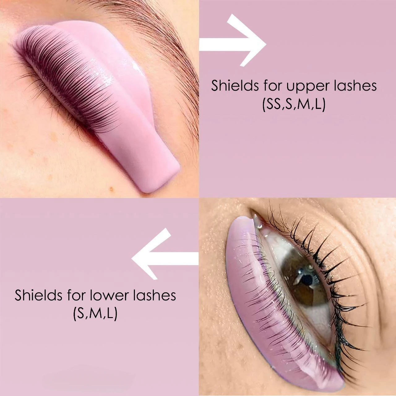 Upgrade formula without stimulation lash lift kit professional high quality silicone pallet for lash lift kit pumps