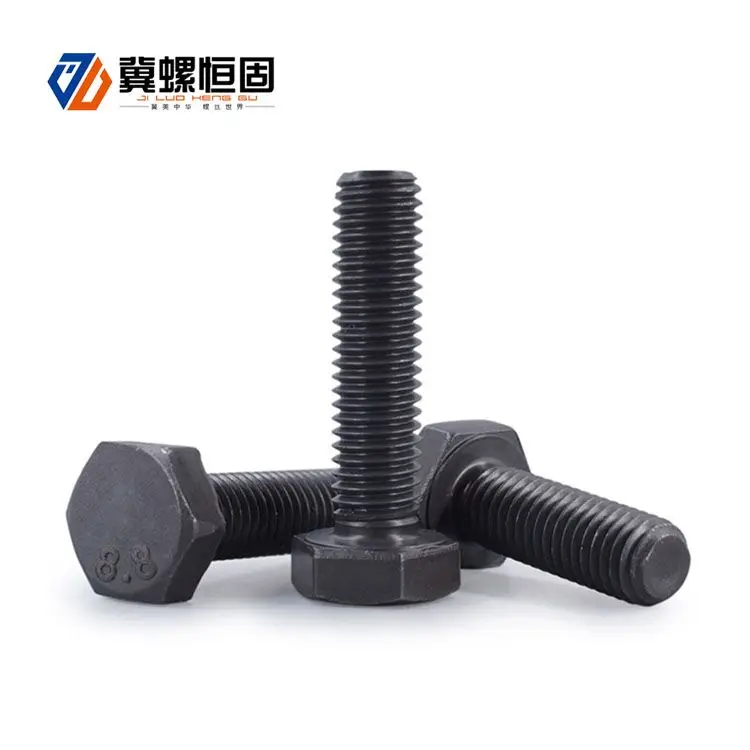 ASTM DIN933 Grade 8.8 DIN961 half thread M8 Hex Bolts