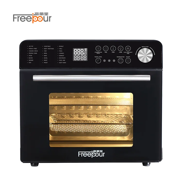 Biggest Family And Party Size 25l Multifunctional Smart Digital Stainless Steel Air Fryer Oven