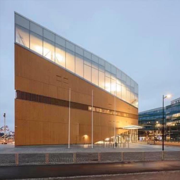 China Supplier Oem Design Cladding Exterior Metal Curtain Wall Aluminum Composite Veneer Panels