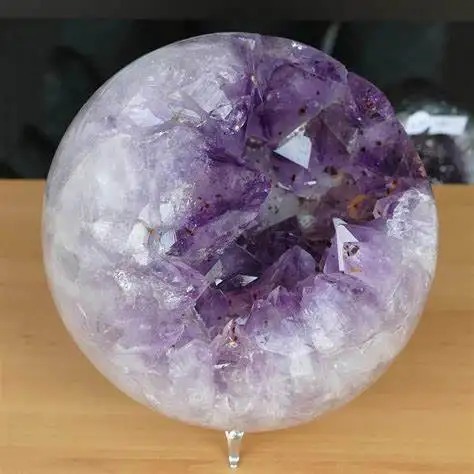 
7 days shipping large natural Druzy crystal sphere agate amethyst geode sphere for Home Decoration 