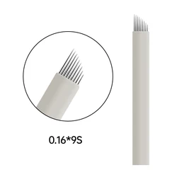 Wholesales Customized Professional Manufacturer Disposable Eyebrow Tattoo Permanent Makeup Microblading Blades Needles