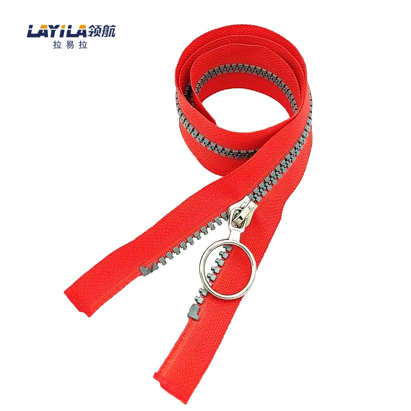 Big Teeth Plastic Zipper Fancy  Zip For Clothes