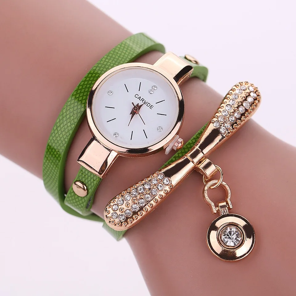 Charm Bracelet Rhinestone Diamond Watch Luxury Christmas Gifts For Business Clients Cheap Watch Leather Reloj Diamond Bracelet