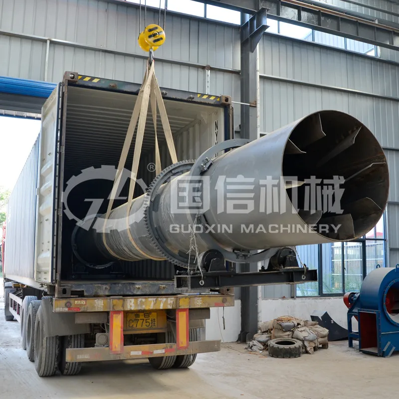 Single Cylinder Damp Sand Dryer Machine Herb Rotary Drum Dryers equipment