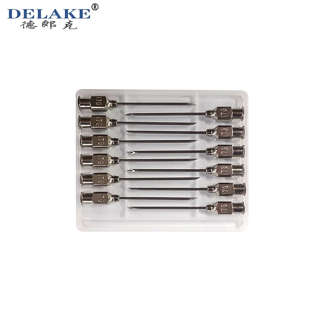 Высококачественный ветеринарный медицинский автоматический шприц Delake для непрерывной вакцинации пистолет