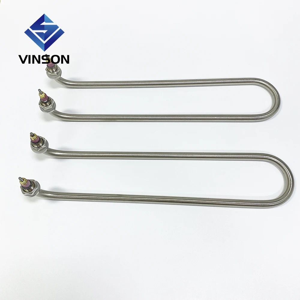 L-образный 230 В 350 Вт 600 800 1000 U-образный промышленный электрический нагревательный элемент трубчатый