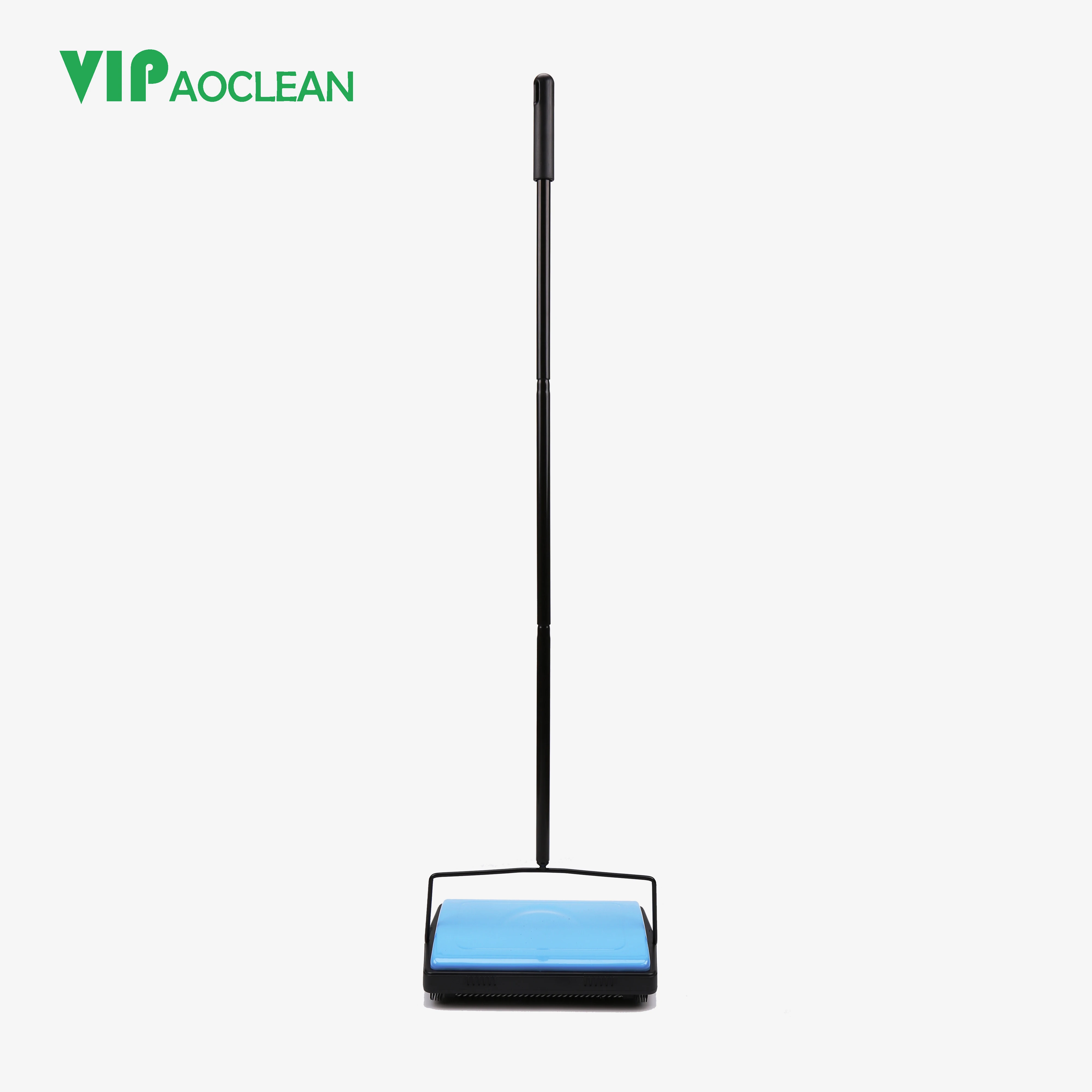 VIPaoclean Carpet Floor Sweeper Cleaner Hand Push Automatic Broom