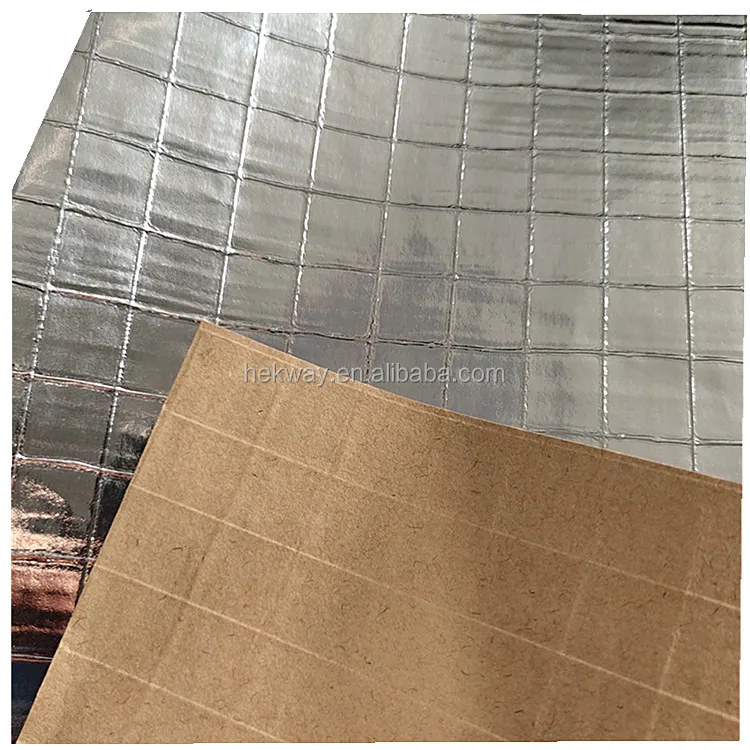 Aluminium reflective roofing membrane/foil heat insulation membrane roof/1.2m heat insulation roll