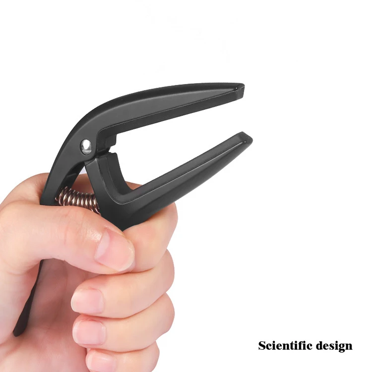 Professional Zinc Metal Universal Guitar Capo for 6 String Acoustic Guitar, Electric Guitar, Ukulele,Bass,Banjo