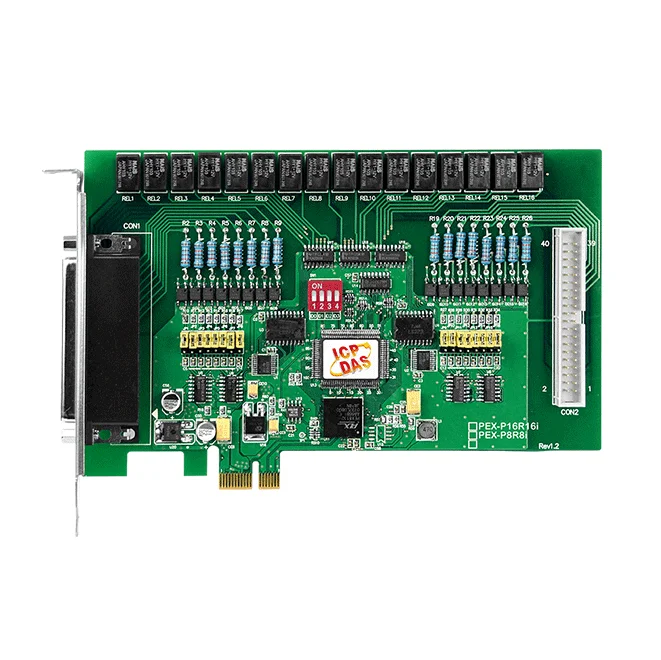 Brand New ICP PEX-P16R16I PCI Express 16 Channel Isolated Digital Input 16-ch Relay Output Good Price