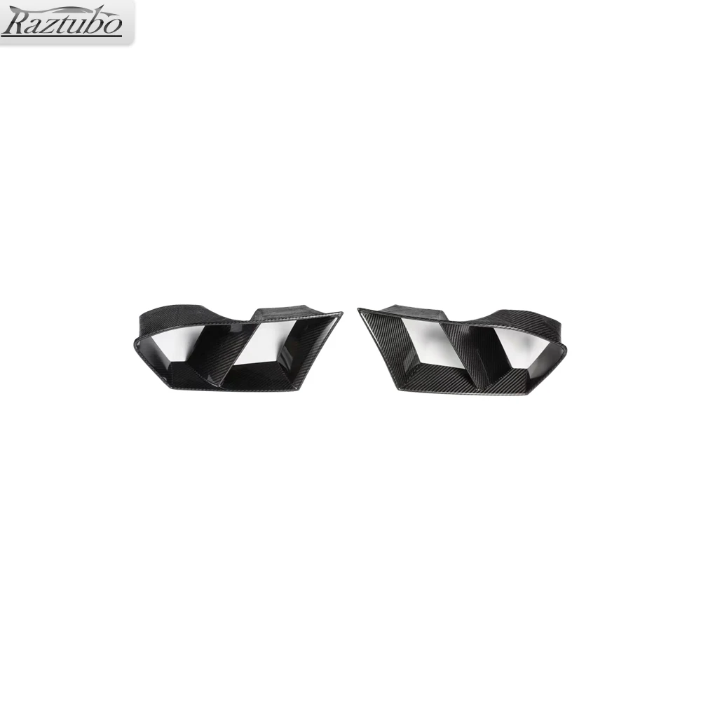 High-gloss MP style carbon fiber body kit spoiler diffuser side skirts hood front air vent for BMW M3 M4 G80 G82