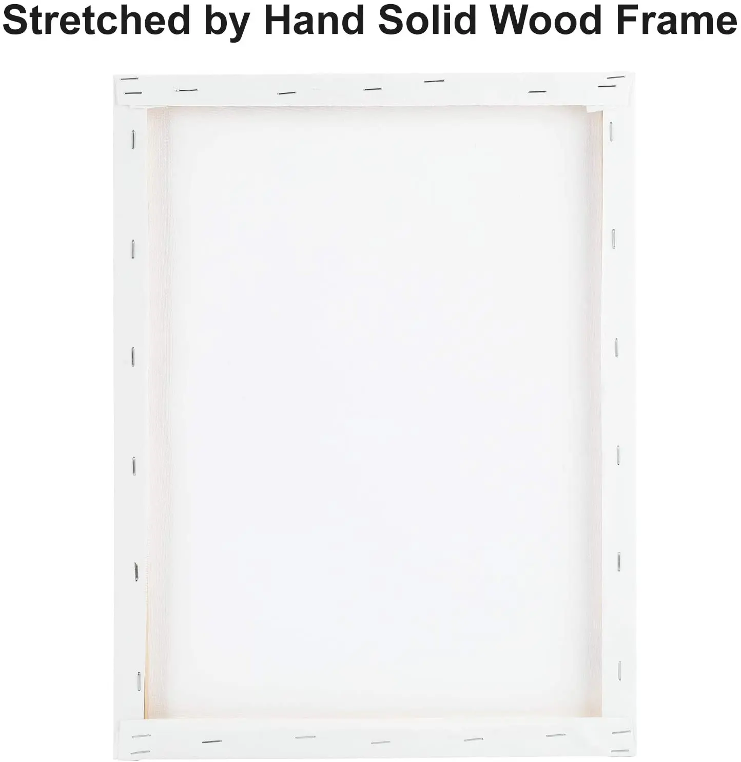 Wholesale Customized 280G 40x40cm Blank Stretched Wood Art Canvas for Kids Painting