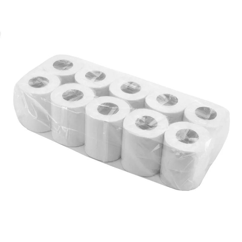 Manufacturer Eco-friendly Virgin Wood Pulp Commercial White Jumbo Toilet Tissue Paper Roll For Home
