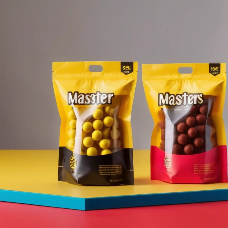 Custom Printing Logo zipper standing pouch laminated plastic Food Edible Gummy Bear Candy Packaging Bags
