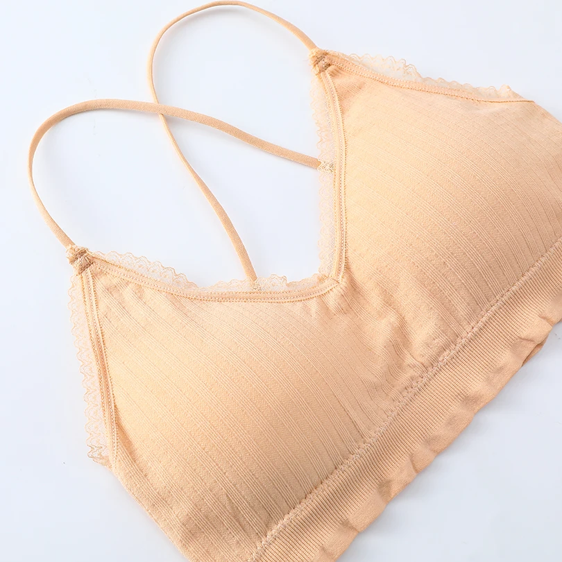 
Hot style breast Tube Top New girl U back wave point with strap Seamless vest fashion style seamfree bra 