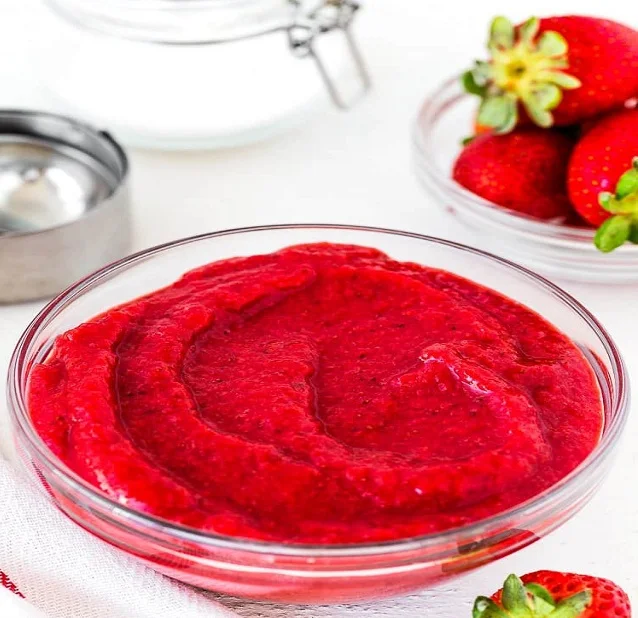 FROZEN STRAWBERRY PUREE - BRAND NAME: MEKONG HERBALS