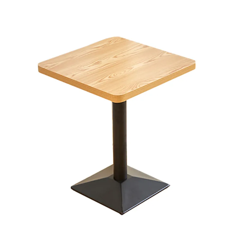 Customize Color Restaurant Furniture HPL Laminate Table With Wood Grain