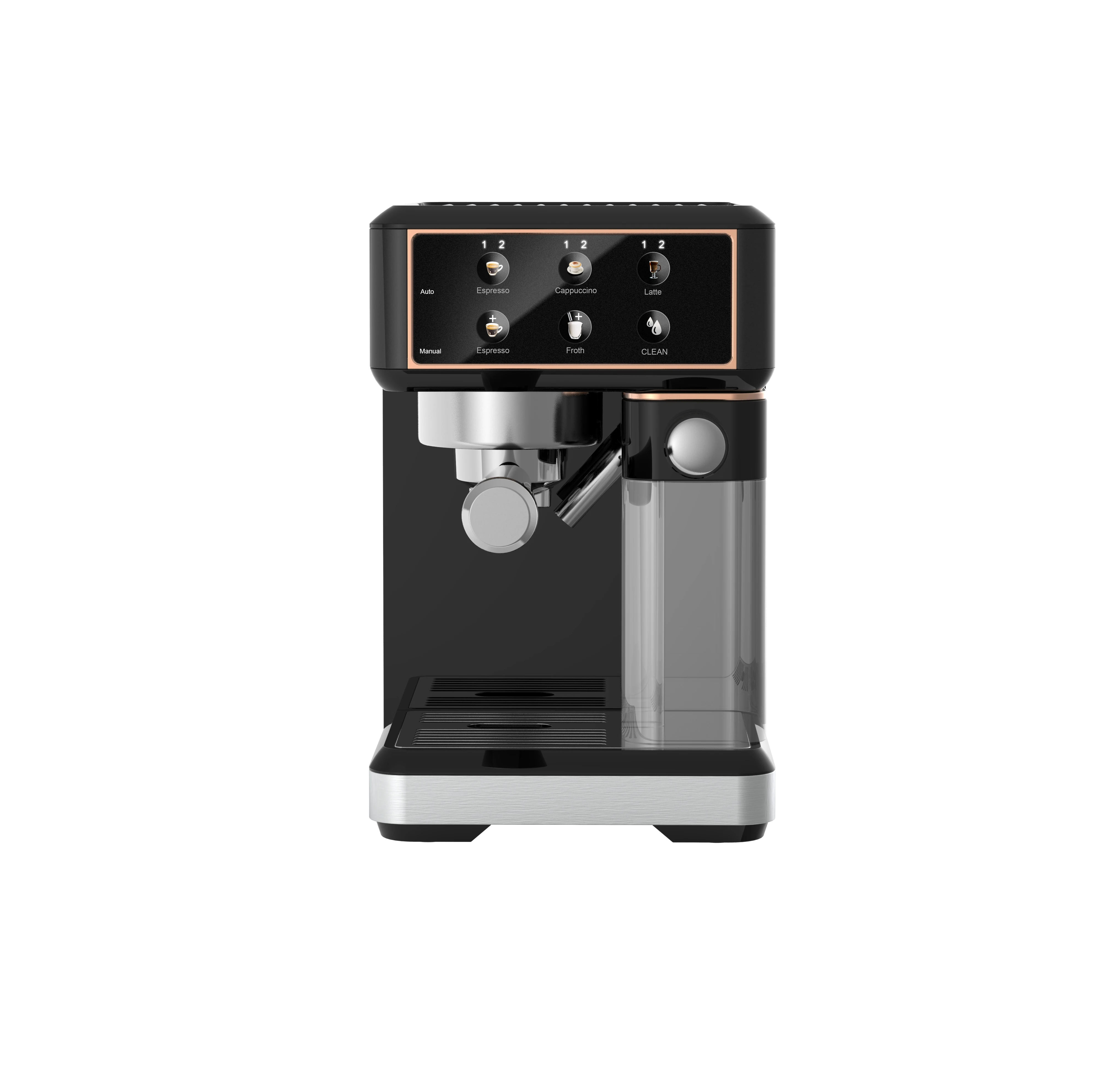 Wholesale Commercial Multipurpose Semi-Automatic Milk Frother Espresso Cappuccino Latte Coffee Machine