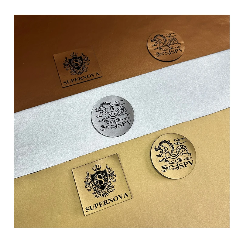 12X18 Inches Brushed Pattern 0.8mm Leatherette For Laser Engraving Lasered Out Black With Adhesive