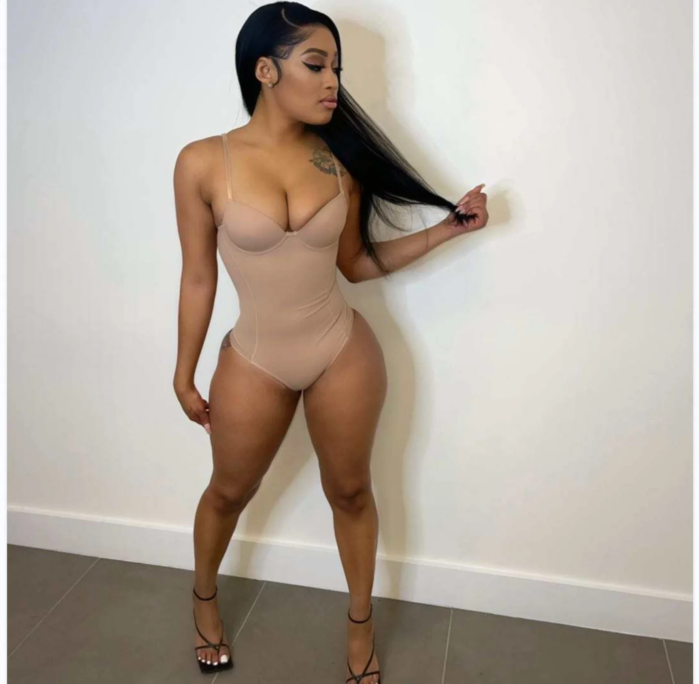 Popular bra free body shaping clothes for women to lose weight woman jumpsuit