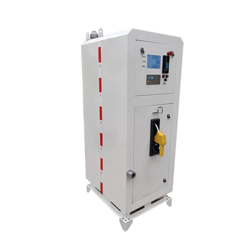 Philippine 500L Portable Micro Gas Station Containerized Fuel Tank Refueling Dispenser Mini Fuel Station