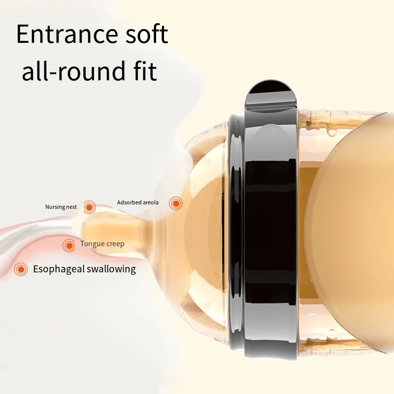 Free Sample 240ml PPSU Baby Bottle Wide Neck Silicone Feeding Milk for Infants 0-12 Months BPA Free Straight Shape Print Nipple