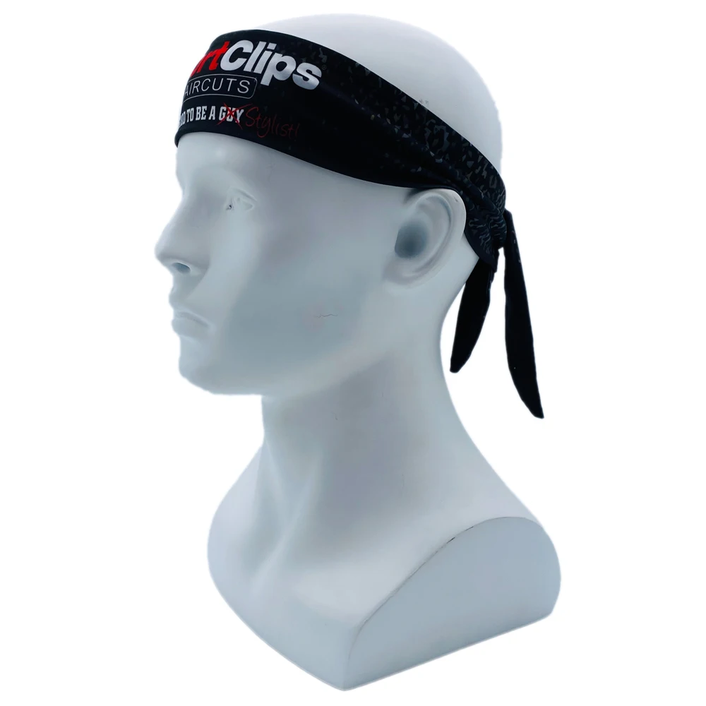 cheap fashion customized logo promotional running fishing skiing sport headband