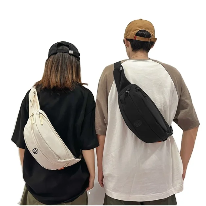Fashion Bum Bag Fanny Pack Sling Bag Nylon Fanny Pack with Adjustable Shoulder Strap
