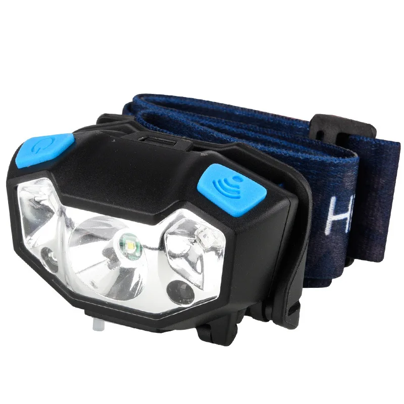  COB LED Headlamps High Power Headlight Camping Head Lantern Rechargeable Frontal