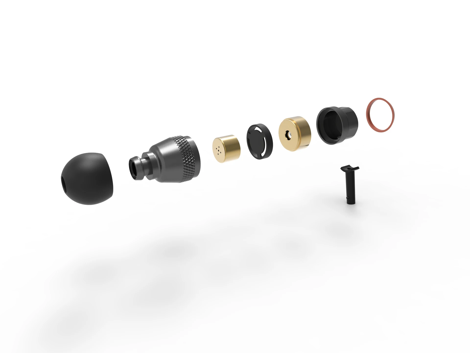 Stereo Bass Hd Sound Strong Compatible Quiet Comfort In-ear Monitor Earbuds Gaming Headphones Type-c Wired Earphone