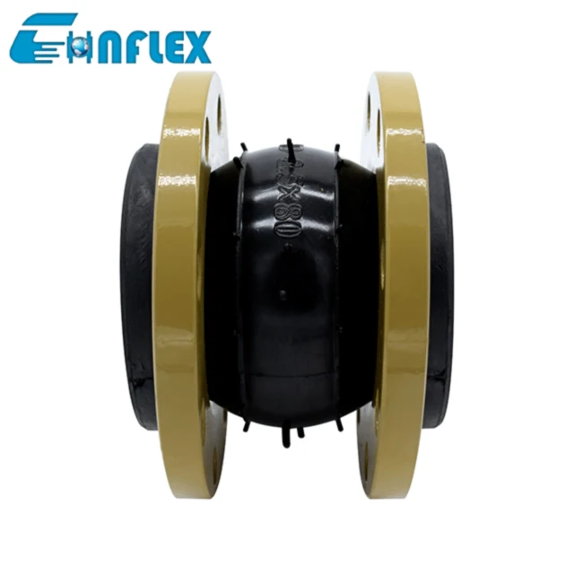 Flanged connector EPDM flexible expansion joint rubber coupling