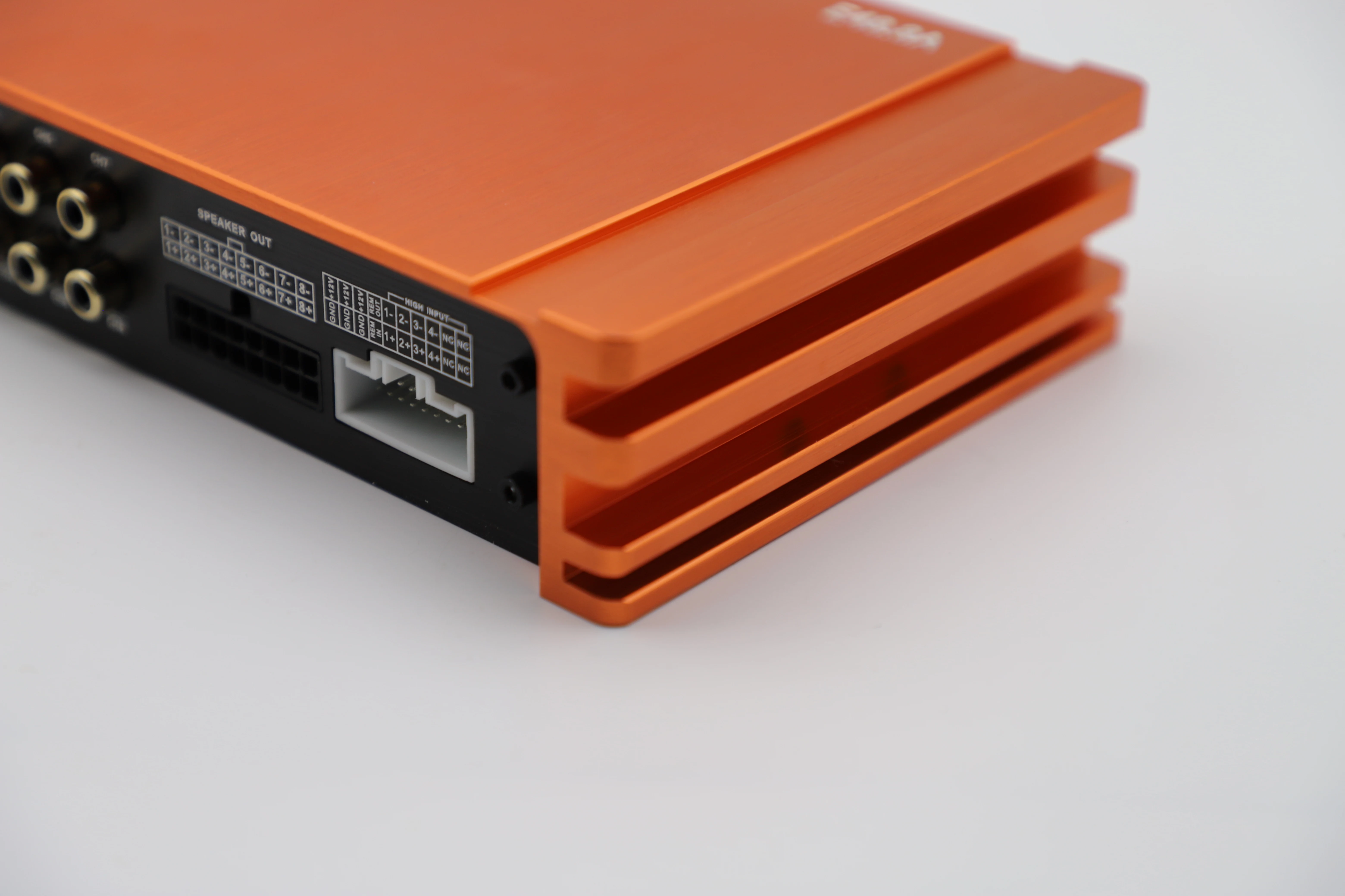 Audio Winner original factory 4 in 8 out car audio 4 channel dsp power amplifier