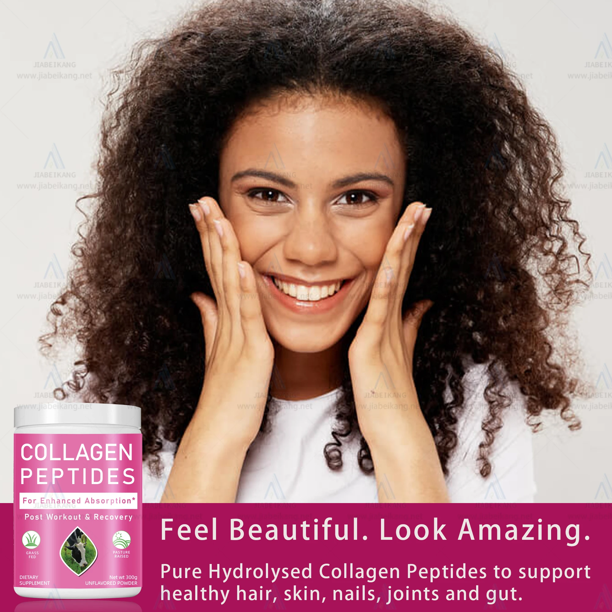 Private Label Skin Care Type i ii Healthcare Supplement Hydrolyzed Fish Marine Multi Collagen Peptide Hydrolysate Powder Beauty