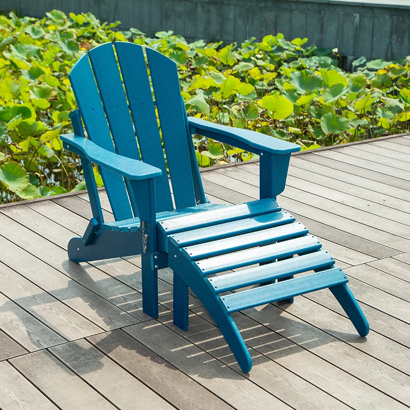 High Quality Outdoor Recycled Classic HDPE Plastic Adirondack Chair